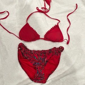 Raisins size small top, medium bottom bikini